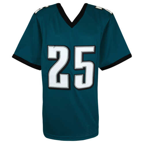 LeSean McCoy Signed Green Custom Football Jersey - Image 3