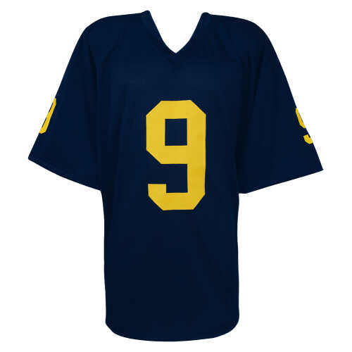 J.J. (JJ) McCarthy Signed Navy Custom College Football Jersey - (Beckett) - Image 3