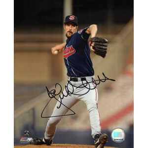 Jack McDowell Signed Cleveland Indians Pitching 8x10 Photo - (In Black)