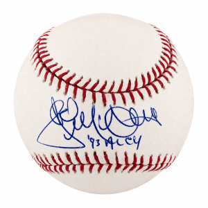 Jack McDowell Signed Rawlings (Selig) MLB Baseball w/93 AL CY