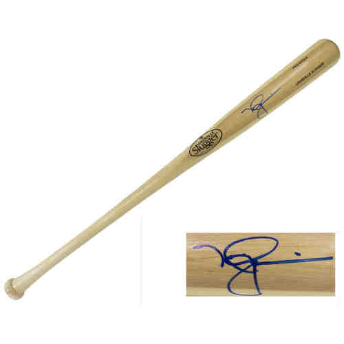 Mark McGwire Signed Louisville Slugger Pro Stock Black Baseball Bat