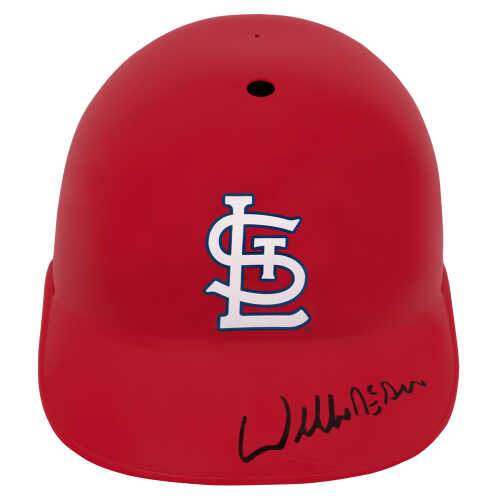 Willie McGee Signed St. Louis Cardinals Souvenir Replica Batting Helmet