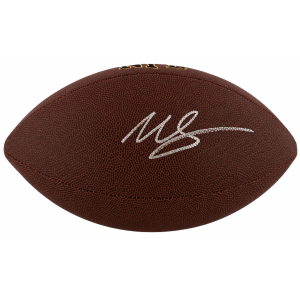 Willis McGahee Signed Wilson Super Grip Full Size NFL Football
