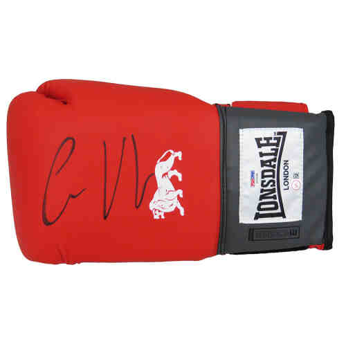 Conor McGregor Signed Lionsdale Red Boxing Glove (PSA)