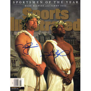 Mark McGwire & Sammy Sosa Signed Sports Illustrated 12/21/98 'Sportsmen Of The Year' Original Magazine