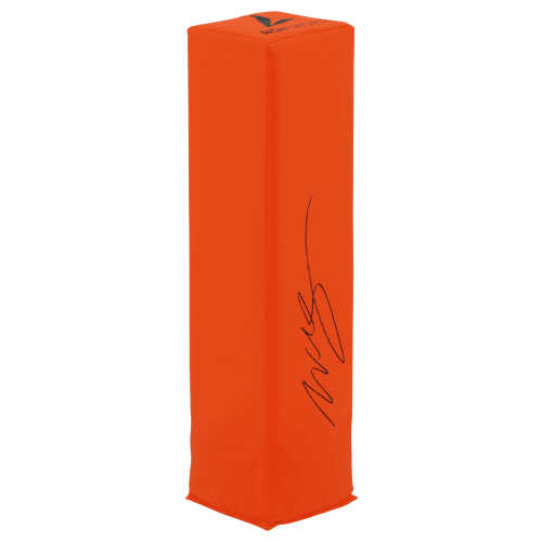 Willis McGahee Signed BSN Orange Endzone Football Pylon