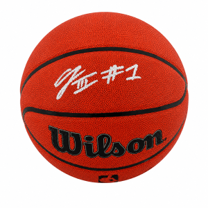 Trey McKenney Signed Wilson Indoor/Outdoor NBA Basketball