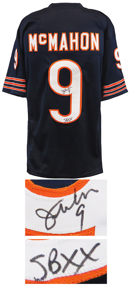 Jim Mcmahon Autographed Jersey