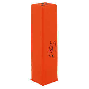 Donovan McNabb Signed BSN Orange Endzone Football Pylon