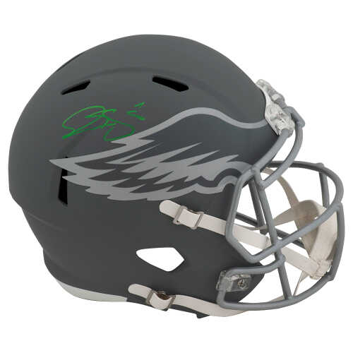 Donovan McNabb Signed Philadelphia Eagles SLATE Riddel Full Size Speed Replica Helmet