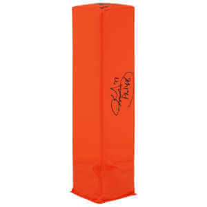 Karl Mecklenburg Signed BSN Orange Football Endzone Pylon