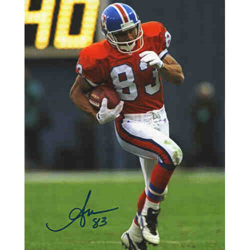 Anthony Miller Signed Denver Broncos Orange Crush Jersey With Football Action 8x10 Photo