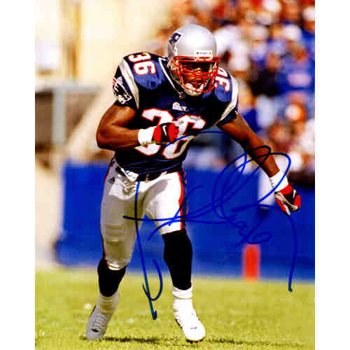 Lawyer Milloy Signed New England Patriots 8x10 Photo