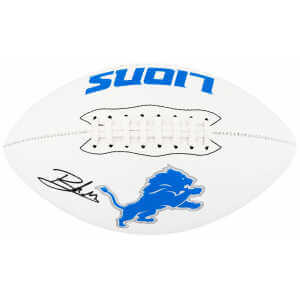 Blake Miller Signed Detroit Lions Franklin White Logo Football