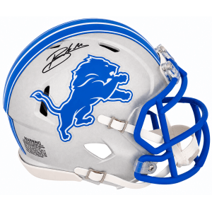 Blake Miller Signed Detroit Lions Riddell Speed Mini Helmet