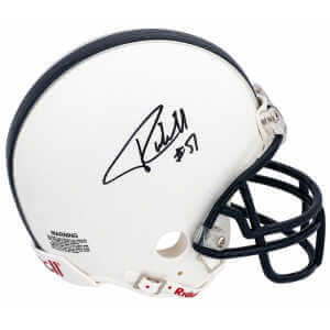 Rich Milot Signed Penn State Riddell (VSR4) Mini Helmet
