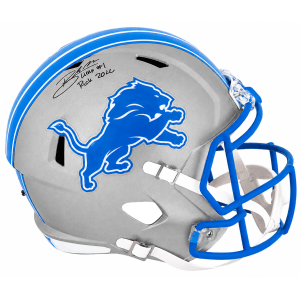 Blake Miller Signed Detroit Lions Riddell Full Size Speed Replica Helmet w/Lions #1 Pick 2026