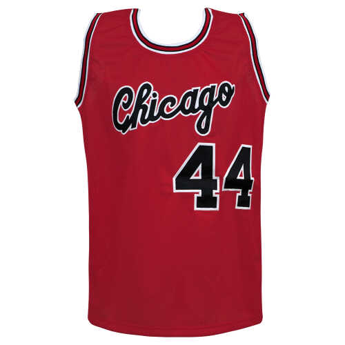 Nikola Mirotic Signed Red Custom Basketball Jersey - Image 3