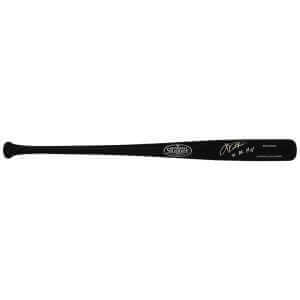 Kevin Mitchell Signed Louisville Slugger Pro Stock Black Baseball Bat w/89 NL MVP