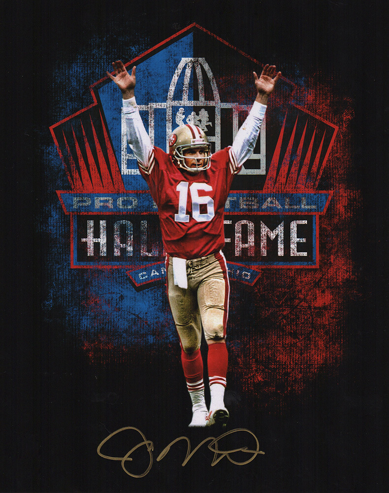 Frmd Joe Montana Kansas City Chiefs Signed Red Replica Mitchell & Ness –  Super Sports Center