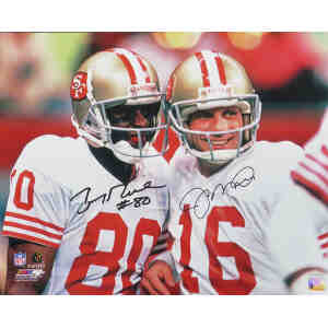 Up To 25% Off on Jerry Rice Signed Red Throwba