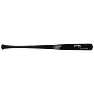 Rick Monday Signed Louisville Slugger Pro Stock Black Baseball Bat