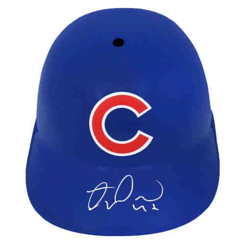 Miguel Montero Signed Chicago Cubs Replica Batting Helmet