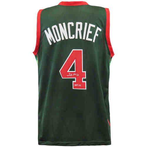 Sidney Moncrief Signed Green Custom Basketball Jersey w/HOF'19