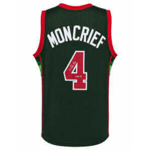 Sidney Moncrief Signed Green Throwback Custom Basketball Jersey w/HOF'19