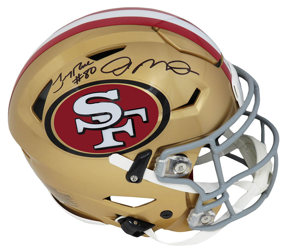 : Joe Montana Jerry Rice San Francisco 49ers DUAL Signed