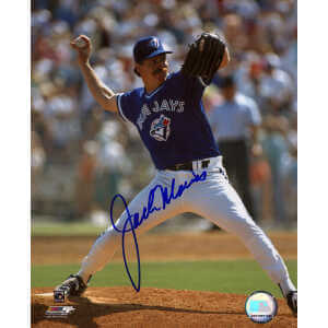 Jack Morris Signed Toronto Blue Jays Pitching 8x10 Photo