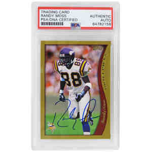 Minnesota Vikings Signed Trading Cards, Collectible Vikings Trading Cards