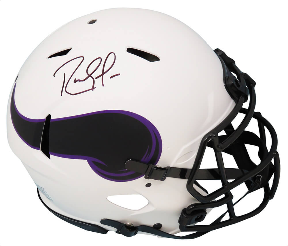Randy Moss Signed Minnesota Vikings Lunar Eclipse White Matte Riddell Speed  Authentic Helmet – Schwartz Sports Memorabilia