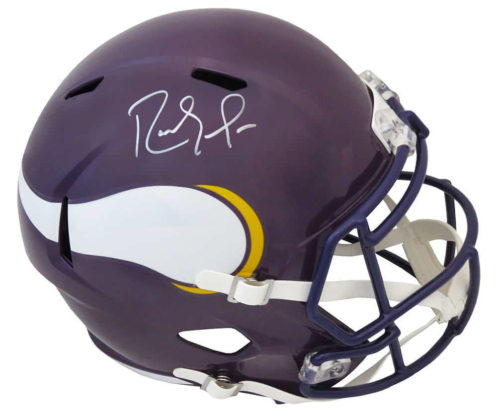 Randy Moss Signed Minnesota Vikings Throwback Riddell Mini Helmet –  Schwartz Sports Memorabilia