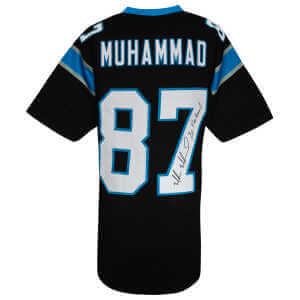 Muhsin Muhammad Signed Black Custom Football Jersey w/2x Pro Bowl