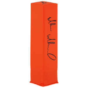 Muhsin Muhammad Signed BSN Orange Football Endzone Pylon