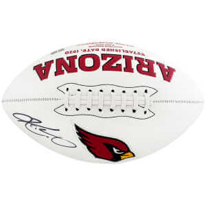 Kyler Murray Signed Arizona Cardinals Jarden White Logo Football - (Fanatics)