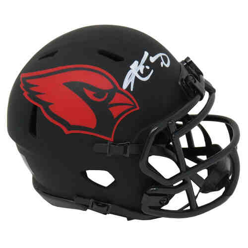 Kyler Murray Signed Arizona Cardinals Eclipse Black Matte Riddell Speed Mini Helmet