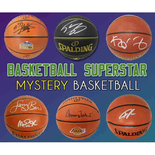 Schwartz Sports Basketball Superstar Signed Mystery Basketball - Series 20 (Limited to 50)