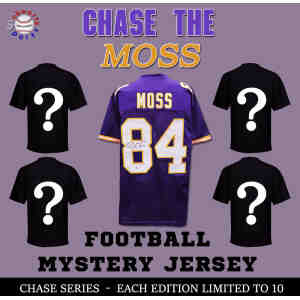 Chase Series 1 Signed Football Jersey Mystery – CHASE THE RANDY MOSS Edition