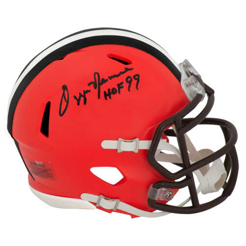 Ozzie Newsome Signed Cleveland Browns Riddell Speed Mini Helmet w/HOF'99