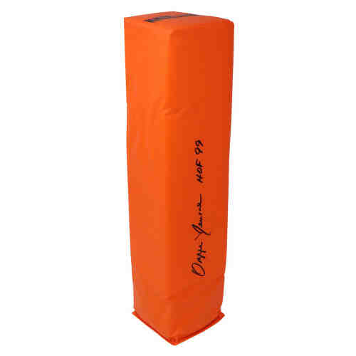 Ozzie Newsome Signed Orange Endzone Football Pylon w/HOF'99