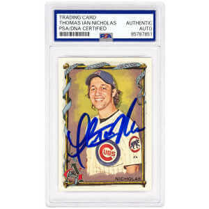 Thomas Ian Nicholas Signed 2023 Topps Allen & Ginter Trading Card #285 - (PSA Encapsulated)