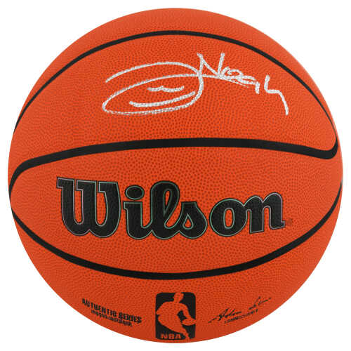 Joakim Noah Signed Wilson Indoor/Outdoor NBA Basketball