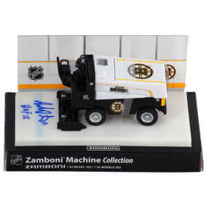 Adam Oates Signed Boston Bruins NHL Mini Zamboni w/HOF’12