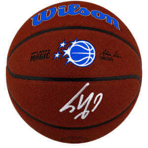 Shaquille O'Neal Signed Orlando Magic Logo Wilson Alliance NBA Basketball