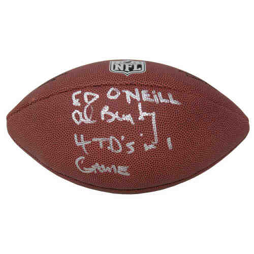 Ed O'Neill Signed Wilson Limited Full Size NFL Football w/Al Bundy, 4 TD's In 1 Game