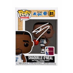 Shaquille O'Neal Signed Orlando Magic Shaq Player NBA Funko Pop Doll #81