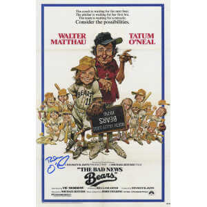 Tatum O’Neal Signed Bad News Bears 11×17 Movie Poster