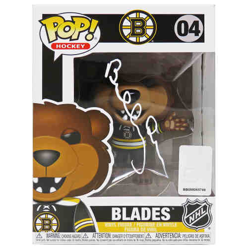 Bobby Orr Signed Boston Bruins Blades NHL Mascot Funko Pop Doll #04